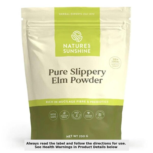 Natures Sunshine Slippery Elm Powder 200g
