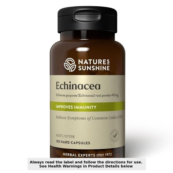Nature's Sunshine Echinacea 410mg 100 Capsules