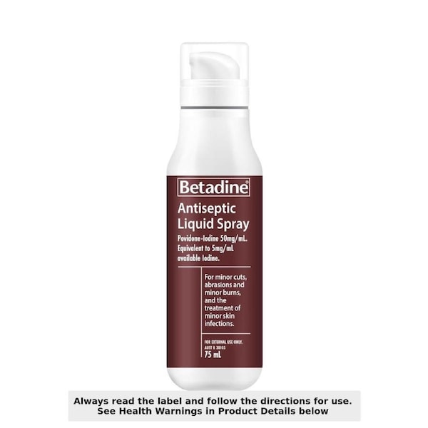 Betadine Antiseptic Liquid Spray 75ml