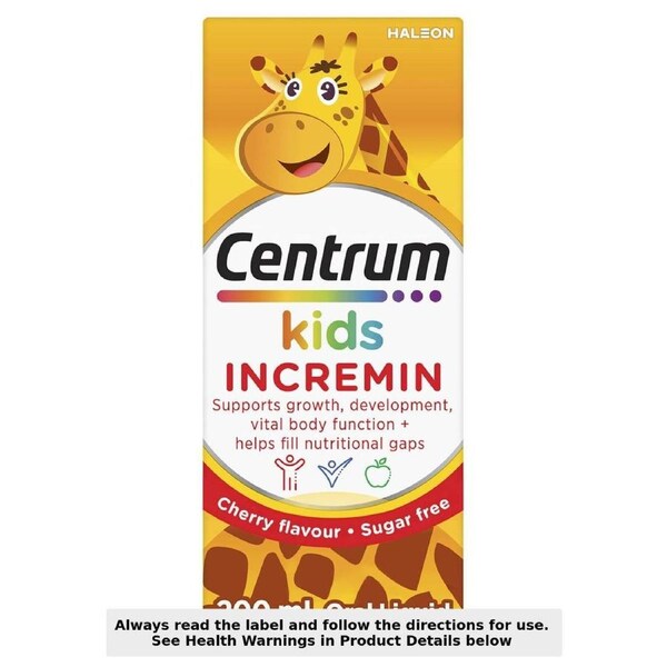 Centrum Kids Incremin Iron Mixture 200ml