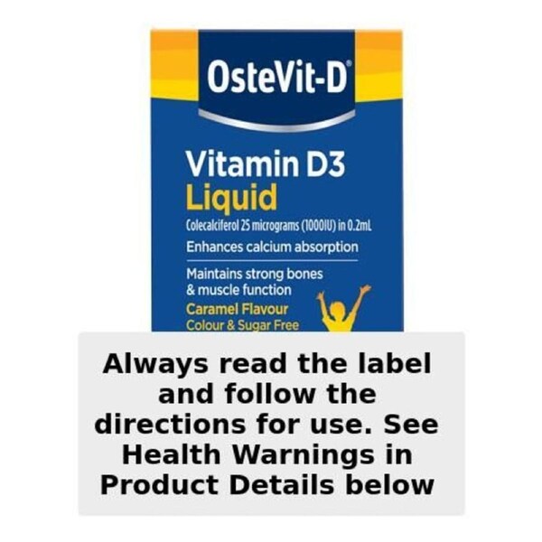 OsteVit-D Adult Vitamin D3 Liquid 50ml