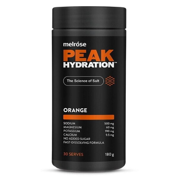 Melrose Peak Hydration Powder Orange 180g