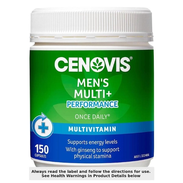 Cenovis Men's Multi+ Performance 150 Capsules