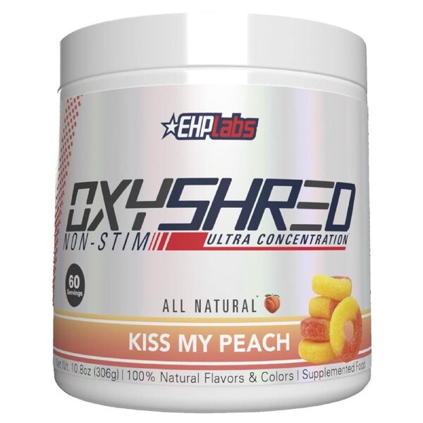 EHPLabs Oxyshred Non-Stim Kiss My Peach 306g