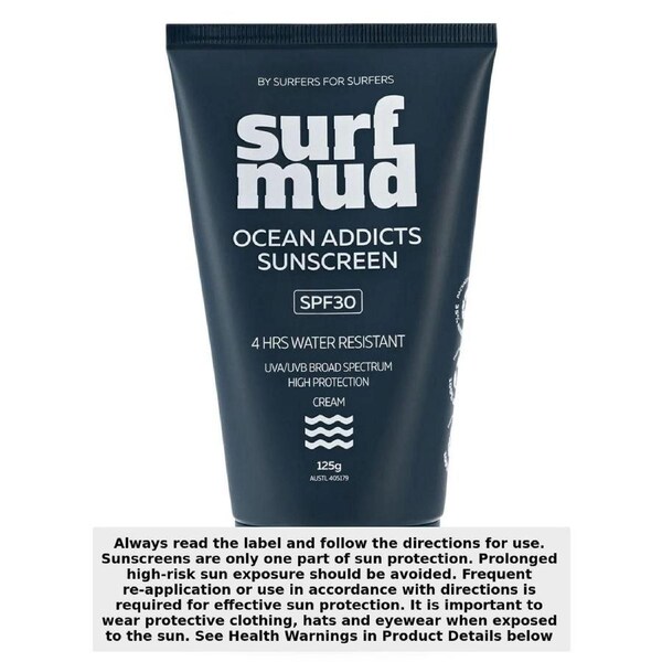 SURFMUD Ocean Addict Sunscreen SPF30 125g
