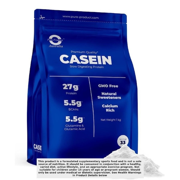Pure Product Australia Micellar Casein Unflavoured 1Kg