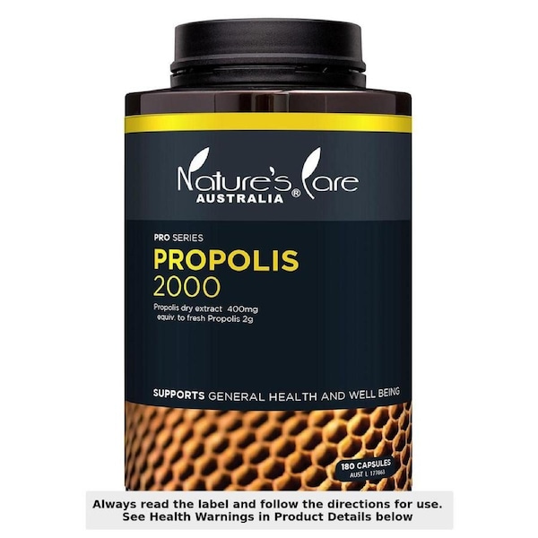 Nature's Care Pro Propolis 2000 - 180 Capsules