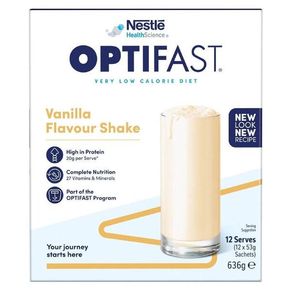 Optifast VLCD Shake Vanilla 12 x 53g