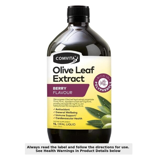 Comvita Olive Leaf Extract Mixed Berry 1 Litre