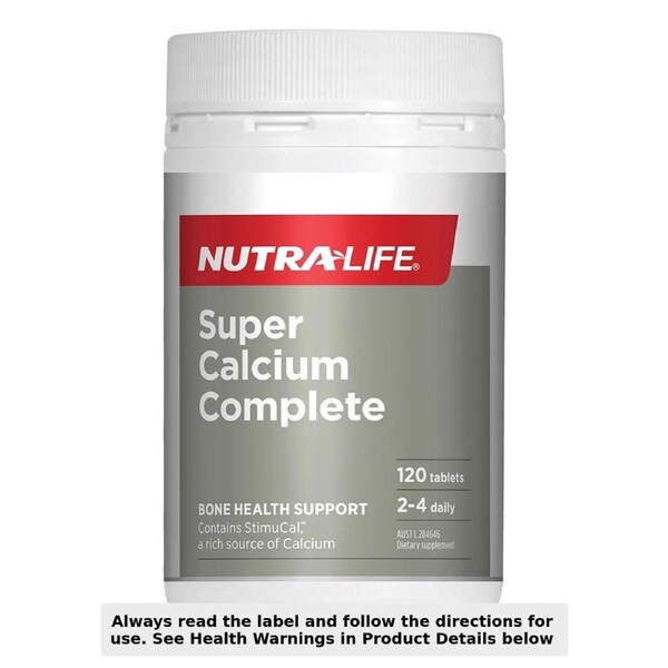 Nutra-Life Super Calcium Complete 120 Tablets