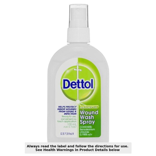 Dettol Antiseptic Wound Wash Spray 100ml