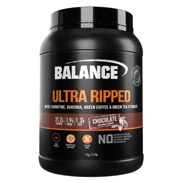 Balance Ultra Ripped Protein Powder Chocolate 1kg