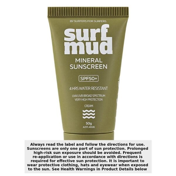 Surfmud Mineral Sunscreen SPF 50+ 50g