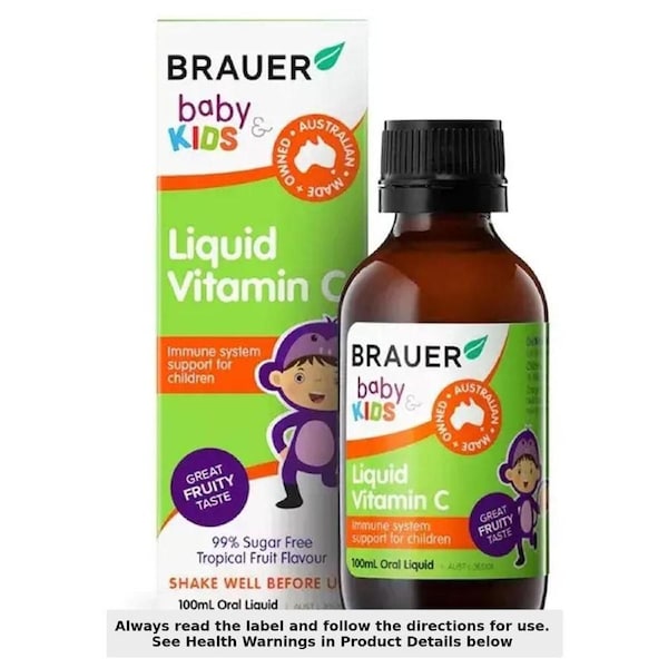 Brauer Baby & Kids Liquid Vitamin C 100ml