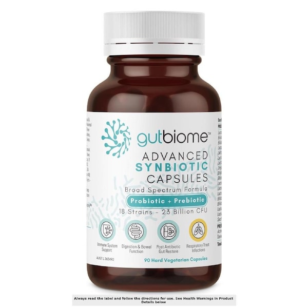 Gutbiome Advanced Synbiotic 90Capsules