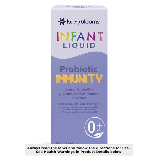 Henry Blooms Infant Liquid Probiotic Immunity 45 ml