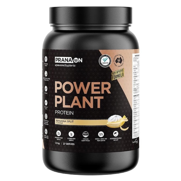 Pranaon Power Plant Protein Banana Split 1.2kg