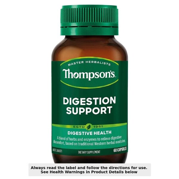 Thompsons Digestion Support 60 Capsules