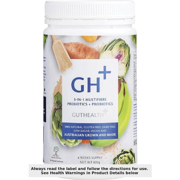 Natural Evolution GH+ 3-In-1 Multifibre Prebiotics + Probiotics 800g