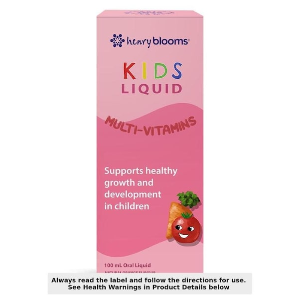 Henry Blooms Kids Liquid Multi-Vitamins 100 ml
