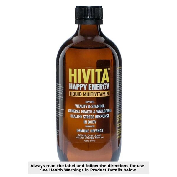 HIVITA Happy Energy - Liquid Multivitamin 500ml