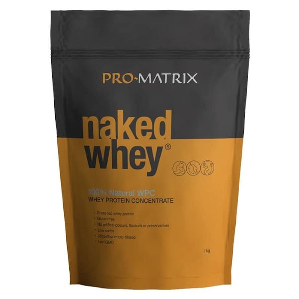 Pro Matrix Naked Whey Protein Concentrate Unflavoured 1Kg