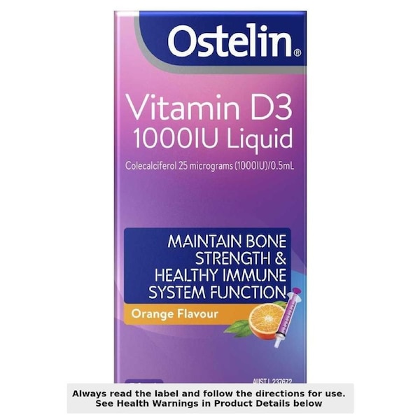 Ostelin Vitamin D3 1000iU Liquid 50ml