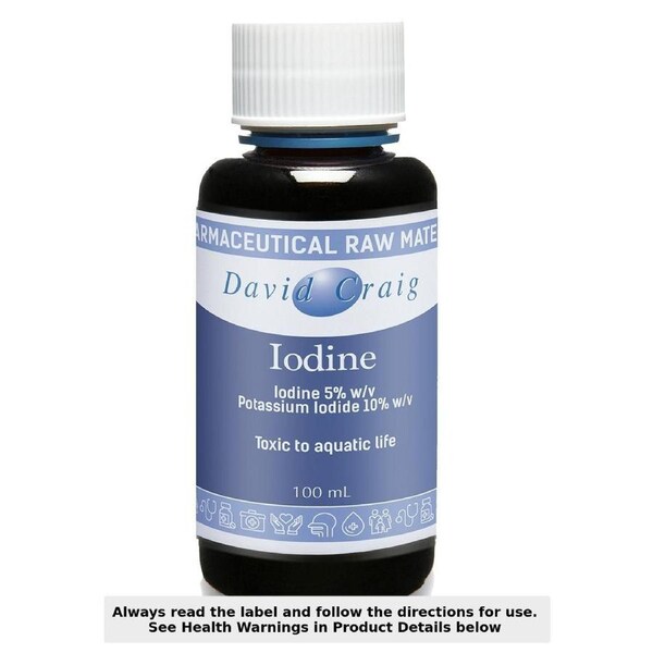 David Craig Aqueous Iodine Solution 100ml
