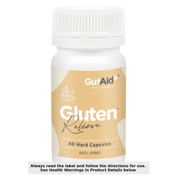 GUTAID Gluten Relieve 40 Capsules