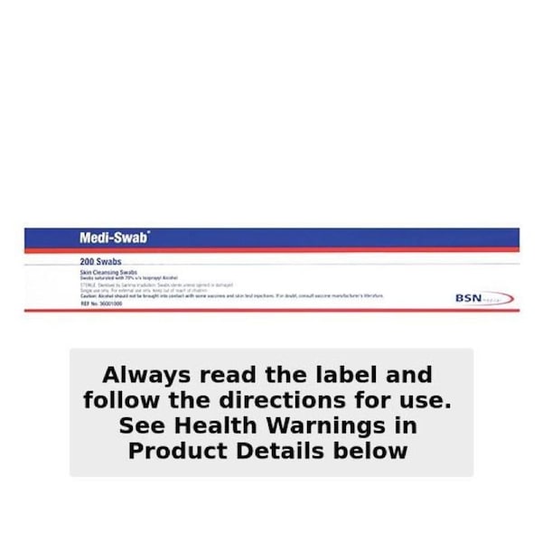 Medi-Swab Skin Cleansing Alcohol Swabs 200 Pack