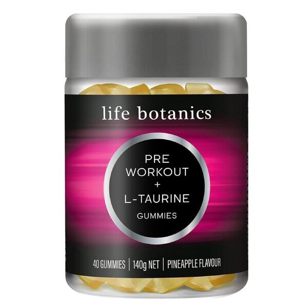 Life Botanics PreWorkout Gummies 40 Pack