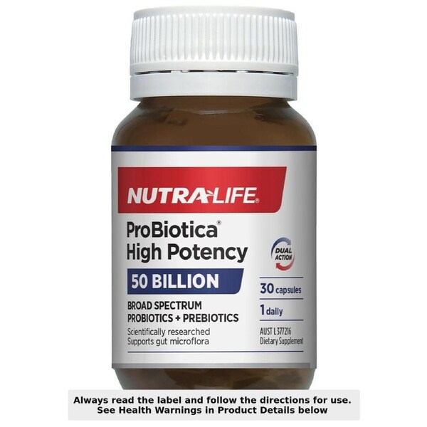 Nutra-Life ProBiotica High Potency 50 Billion 30 Capsules