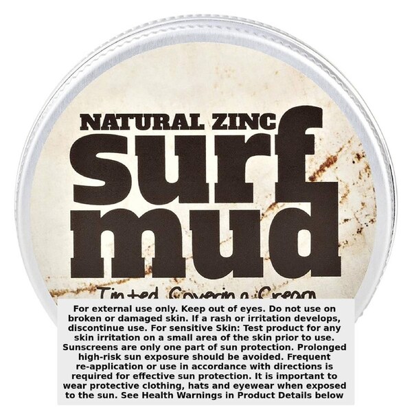 SURFMUD Natural Zinc Tinted Covering Cream 45g