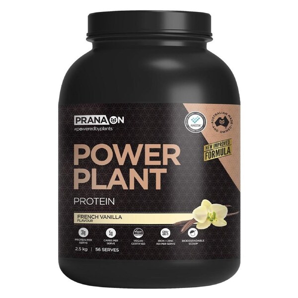 Pranaon Power Plant Protein French Vanilla 2.5kg
