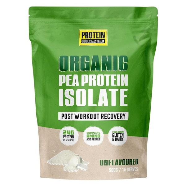 Protein Supplies Australia Pea Protein Isolate Unflavoured 500g