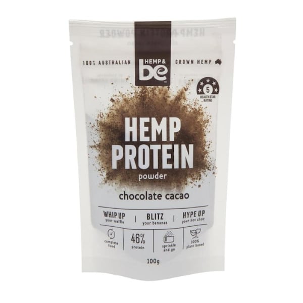 HEMP & be Hemp Protein Powder - Chocolate Cacao 100g