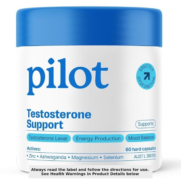 Pilot Testosterone Support 60 Capsules