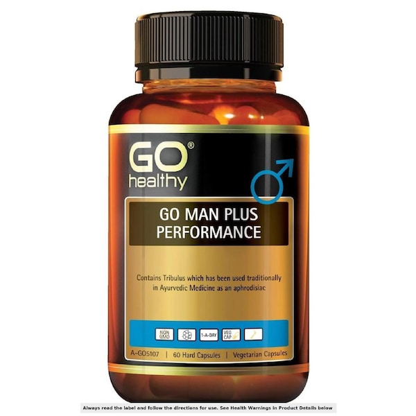 GO Healthy Man Plus Performance 60 Vege Capsules
