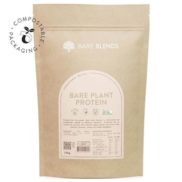 Bare Blends Bare Plant Protein Powder 750g