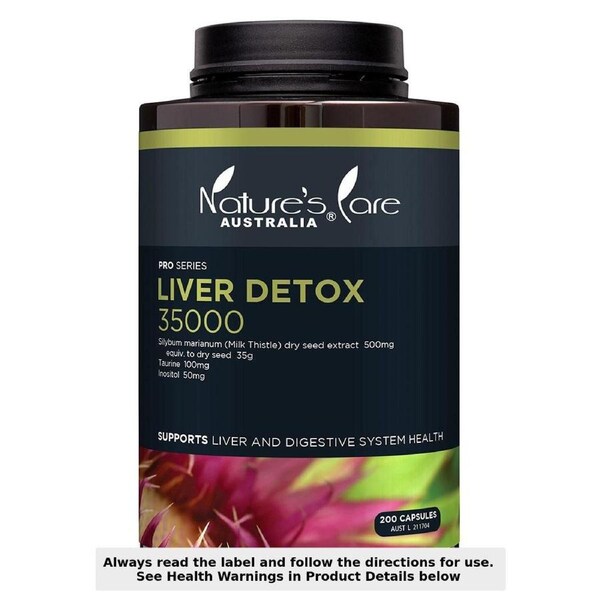 Nature's Care Pro Liver Detox 35000 200 Capsules