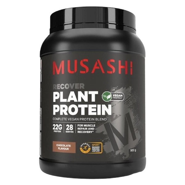 Musashi Plant Protein Powder Chocolate 900g