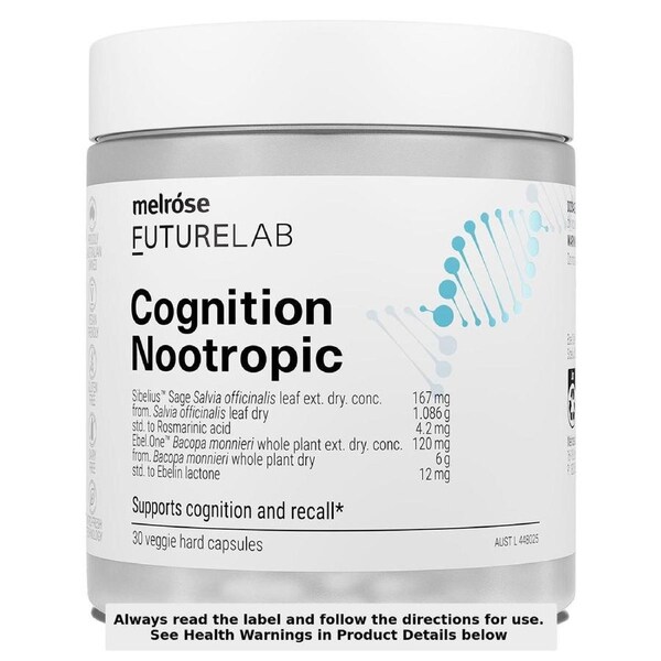 Melrose FutureLab Cognition Nootropics 30 Capsules
