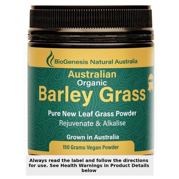 BioGenesis Organic Barley Grass Powder 150g