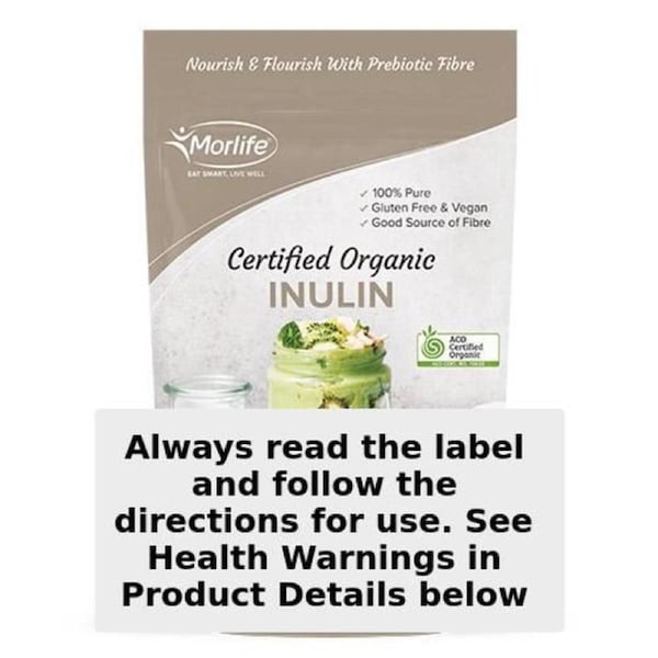 Morlife Certified Organic Inulin Powder 1kg