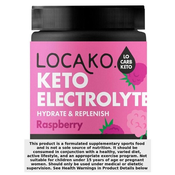 Locako Keto Electrolyte Raspberry 90g