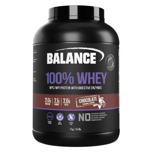 Balance 100% Whey Protein Powder Chocolate 2kg