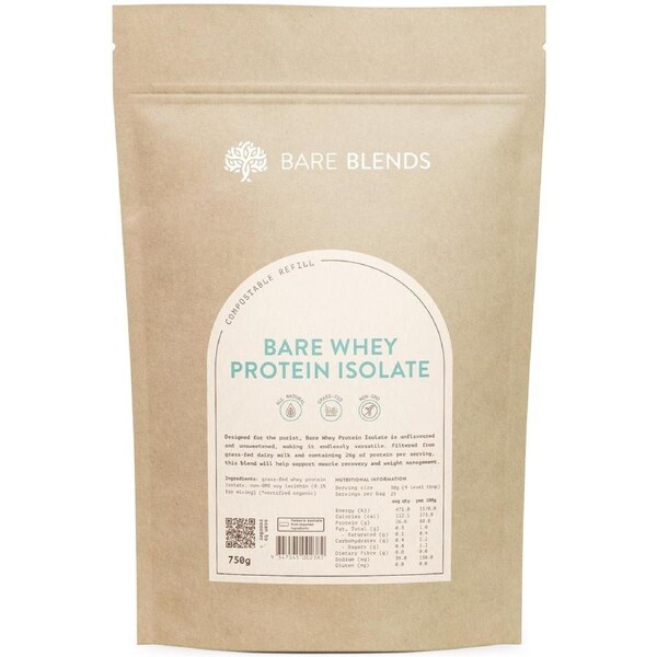 Bare Blends Bare WPI Powder 750g