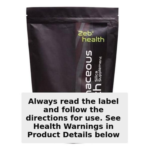 Zeb Health Diatomaceous Earth Silica Supplement 500g