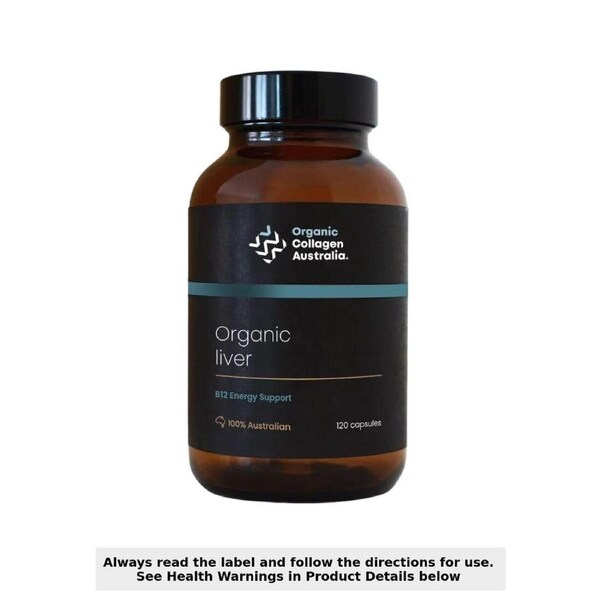 Organic Collagen Australia Organic Liver 120 Capsules