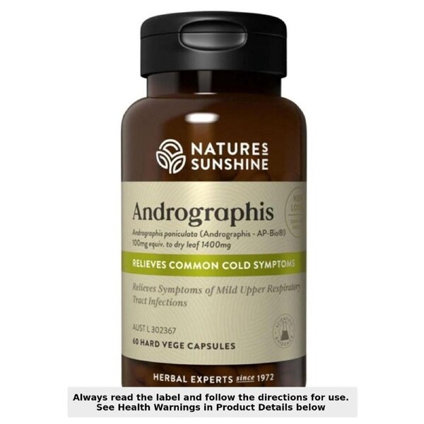 Nature's Sunshine Andrographis 60 Capsules